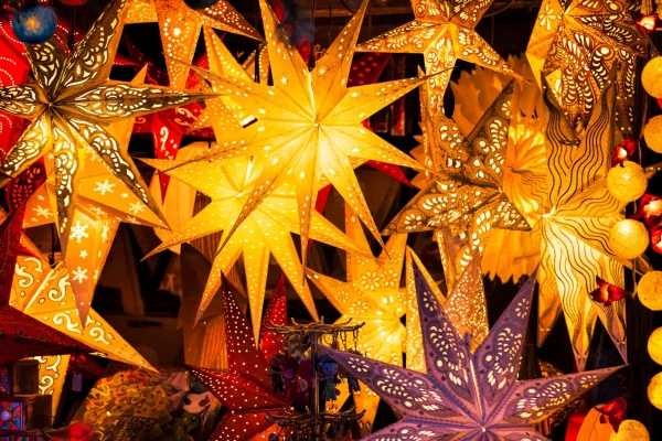 Glow-in-the-dark stars